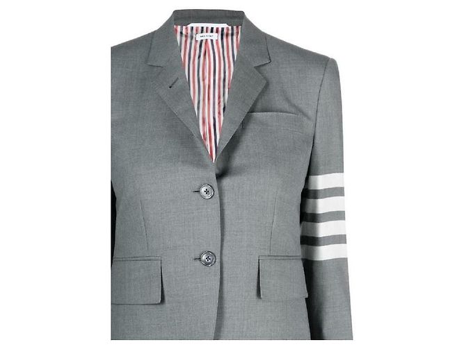 Thom Browne Sportjacke mit hohem Armloch aus Plain-Weave - Ansicht 5