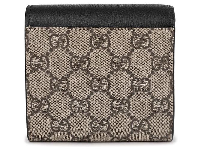 Gucci GG Marmont Bicolor Compact Wallet Schwarz - Ansicht 5