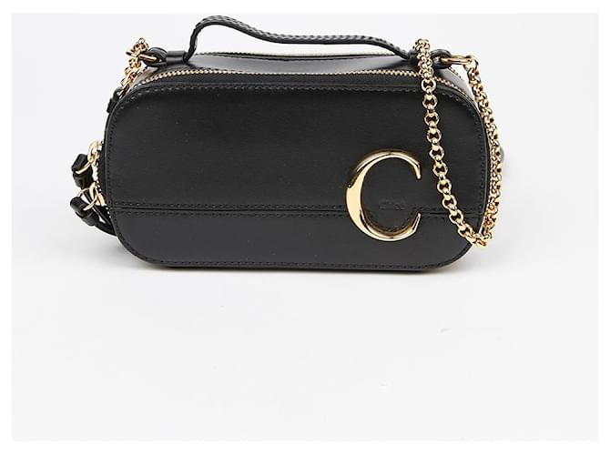 Chloé Mini borsa a spalla Vanity Nero - vista 2