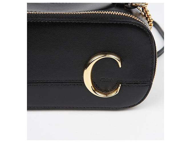 Chloé Mini borsa a spalla Vanity Nero - vista 3