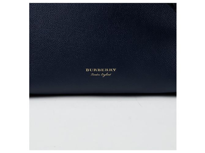 Burberry Borsa a spalla media Banner Blu - vista 2