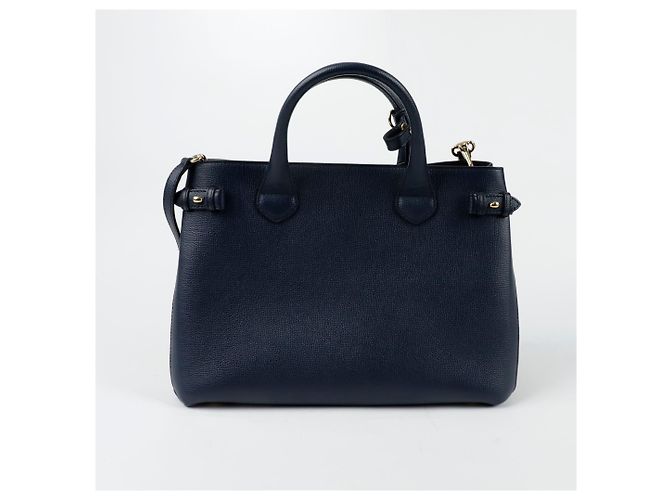 Burberry Borsa a spalla media Banner Blu - vista 5