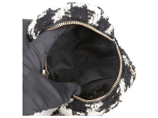 Chanel Borsa a spalla incrociata Double Duo Mini Nero - vista 10
