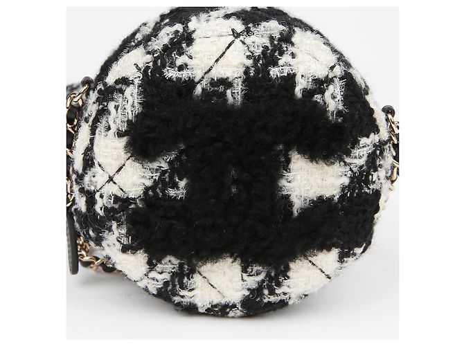 Chanel Borsa a spalla incrociata Double Duo Mini Nero - vista 3