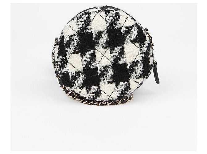 Chanel Borsa a spalla incrociata Double Duo Mini Nero - vista 4