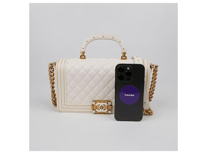 Chanel Borsa a spalla media D'oro - vista 13