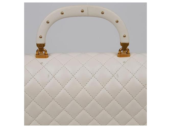 Chanel Borsa a spalla media D'oro - vista 6