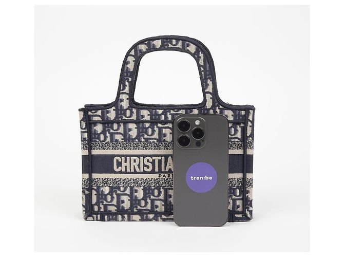 Dior Mini Bolso Tote Azul - vista 8