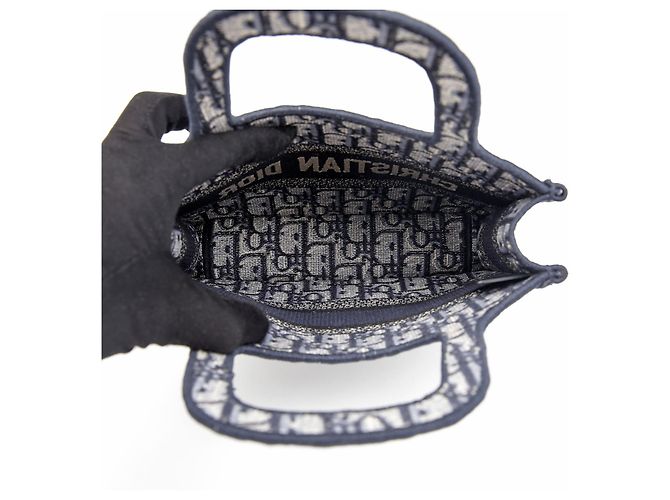 Dior Mini Bolso Tote Azul - vista 9