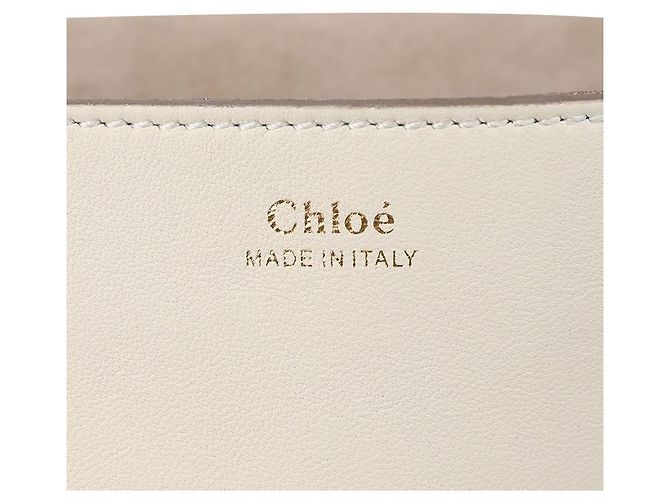 Chloé Piccola borsa a tracolla con catena Bianco - vista 9