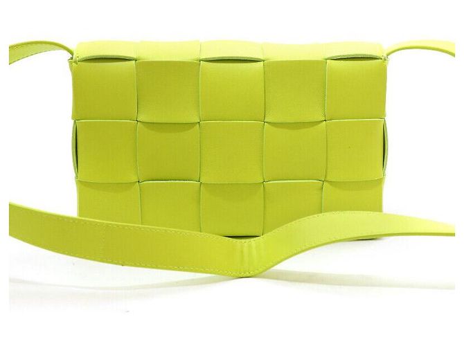 Bottega Veneta Borsa Cassette Kiwi Acido Verde - vista 4