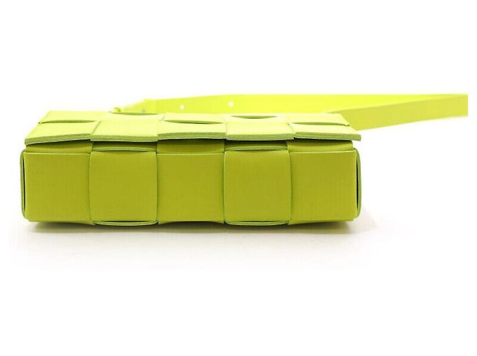 Bottega Veneta Borsa Cassette Kiwi Acido Verde - vista 5