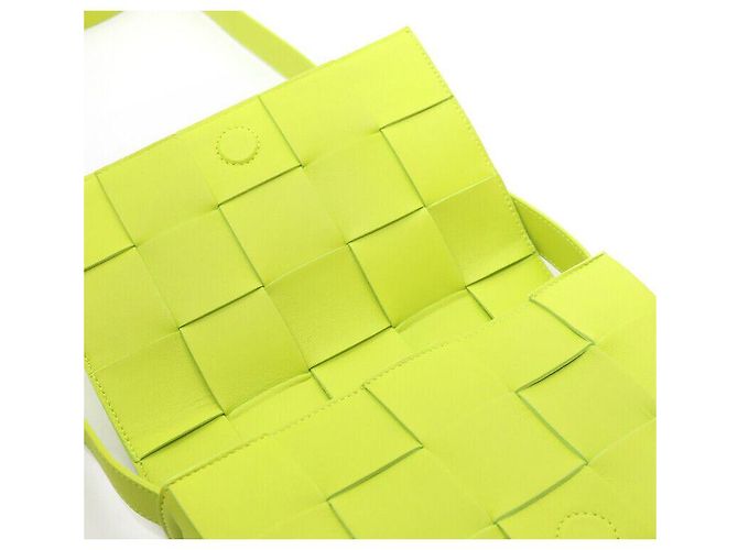 Bottega Veneta Borsa Cassette Kiwi Acido Verde - vista 6