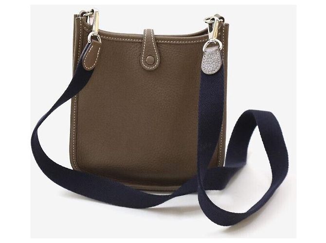 Hermès Evelyne Amazon Tasche Etoupe Braun - Ansicht 3