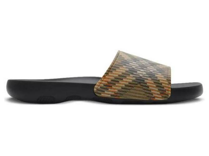 Burberry Sandali Check Dive Multicolore - vista 4