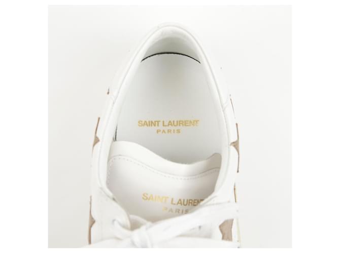 Saint Laurent Sneakers Star Patch Bianco - vista 13