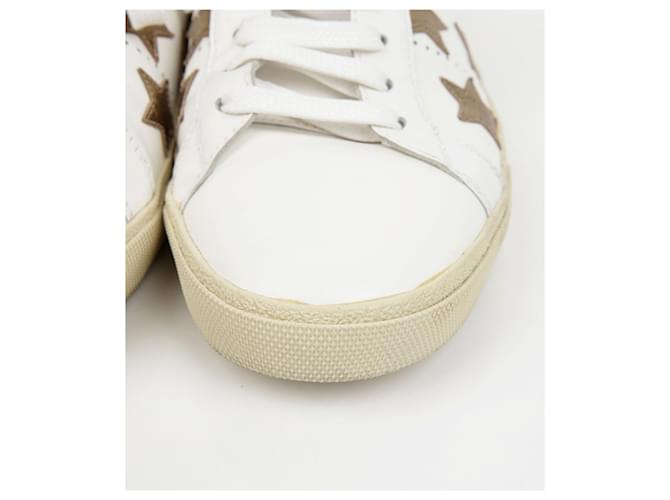 Saint Laurent Sneakers Star Patch Bianco - vista 6
