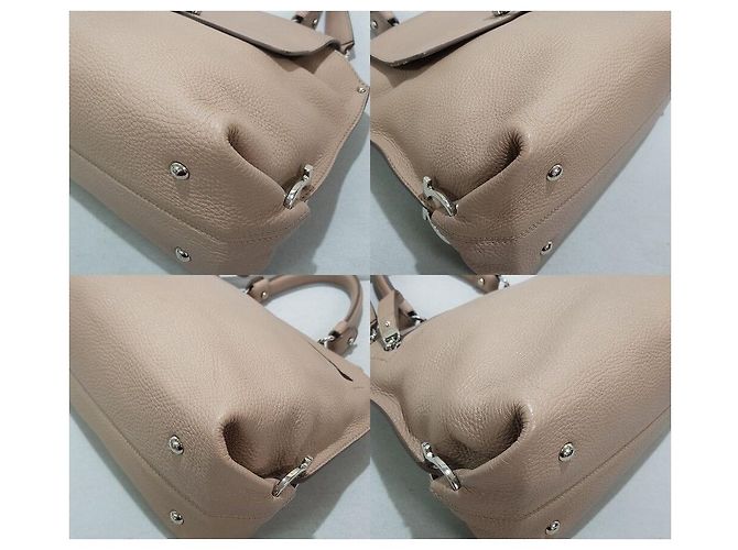Salvatore Ferragamo Borsa Gancini Sofia Marrone - vista 8