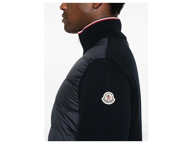 Moncler Baumwollgefütterte Zip-Up-Cardigan Mehrfarben - Ansicht 8