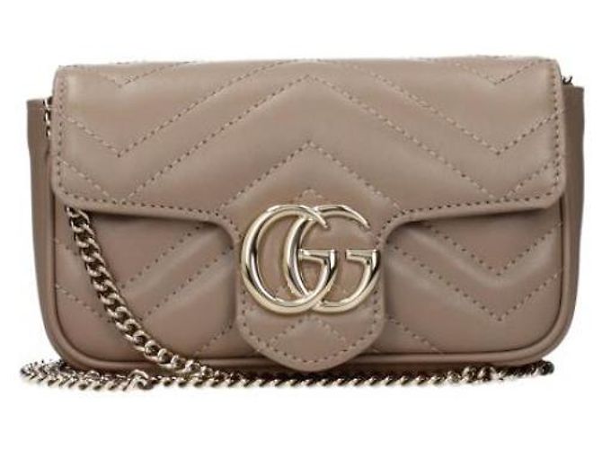 Gucci Borsa Super Mini GG Marmont DTDHD - vista 4
