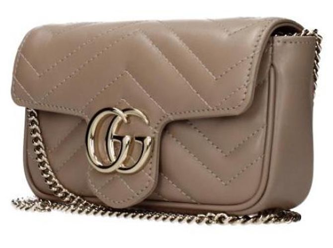 Gucci Borsa Super Mini GG Marmont DTDHD - vista 5