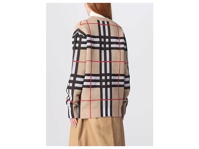 Burberry Cárdigan de algodón técnico Multicolor - vista 6
