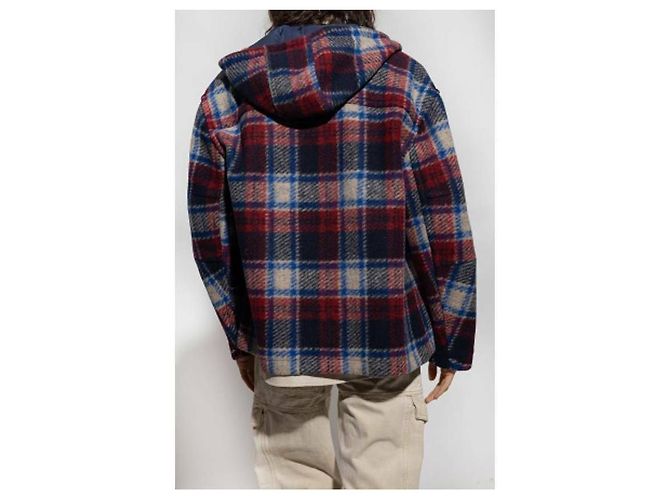 Isabel Marant Giacca con cappuccio BURD Multicolore - vista 6