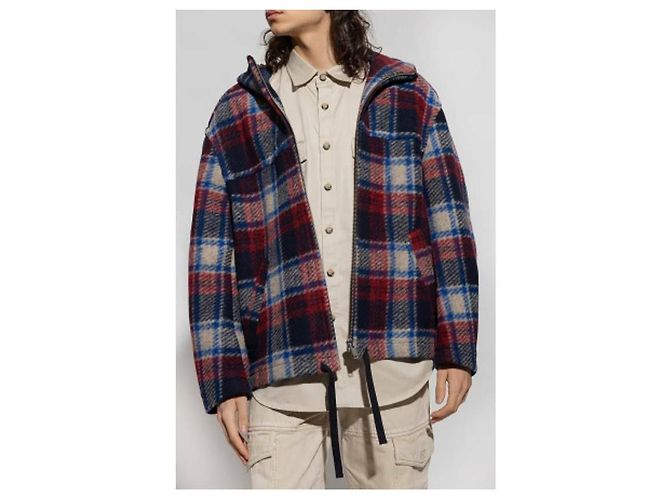 Isabel Marant Giacca con cappuccio BURD Multicolore - vista 7