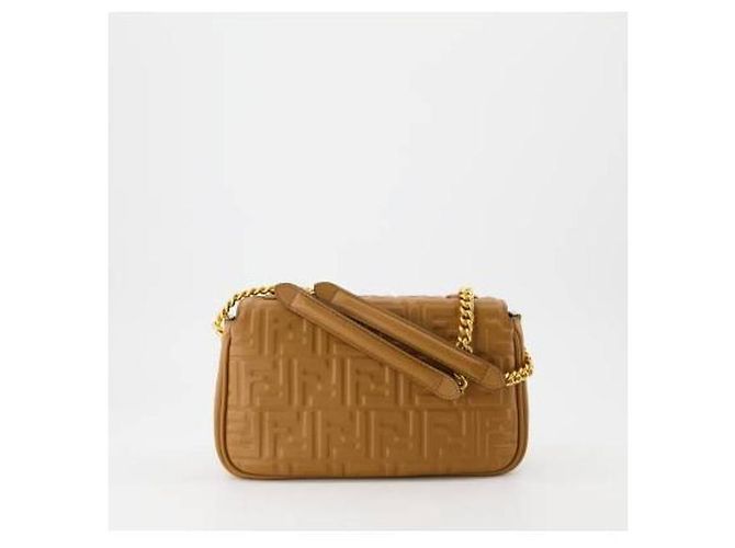 Fendi Borsa Baguette Chain Midi in Pelle Napa Multicolore - vista 5