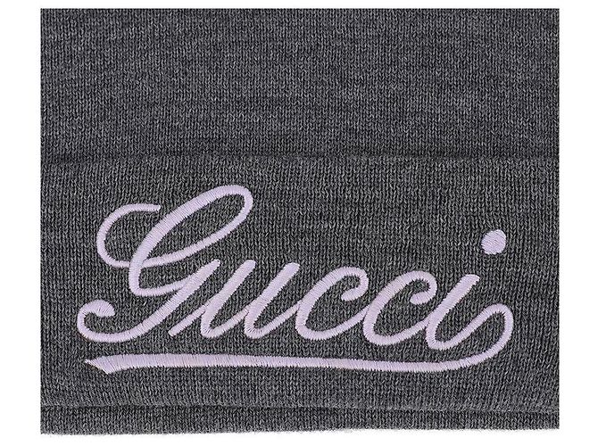 Gucci Sombrero de lana bordado - vista 5