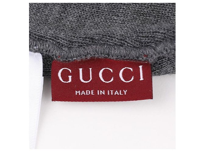 Gucci Sombrero de lana bordado - vista 6