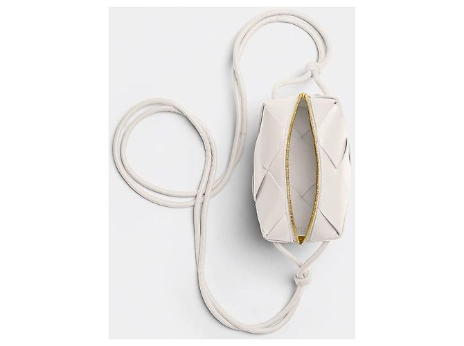 Bottega Veneta Borsa a tracolla mini Intrecciato Cassette Multicolore - vista 5