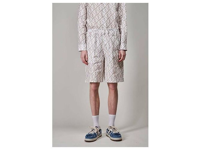 Fendi Linen Bermuda Shorts - view 4
