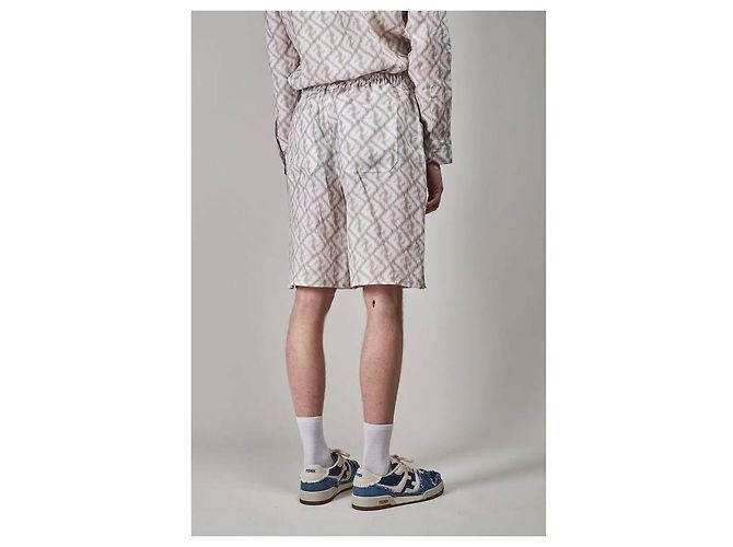 Fendi Linen Bermuda Shorts - view 5