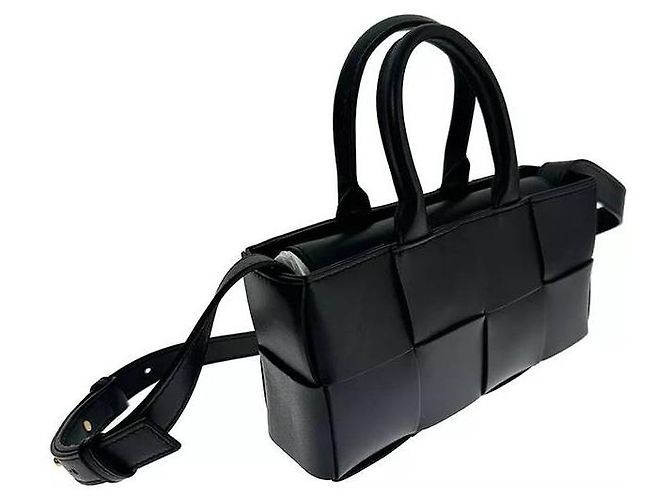 Bottega Veneta Intrecciato Lammleder Arco Tote Bag Mehrfarben - Ansicht 5