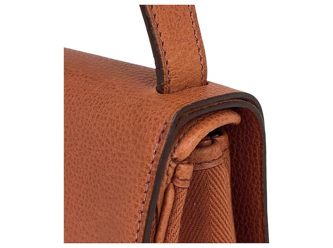 Borsa a Spalla Colorado PM di Hermès Arancione - vista 5