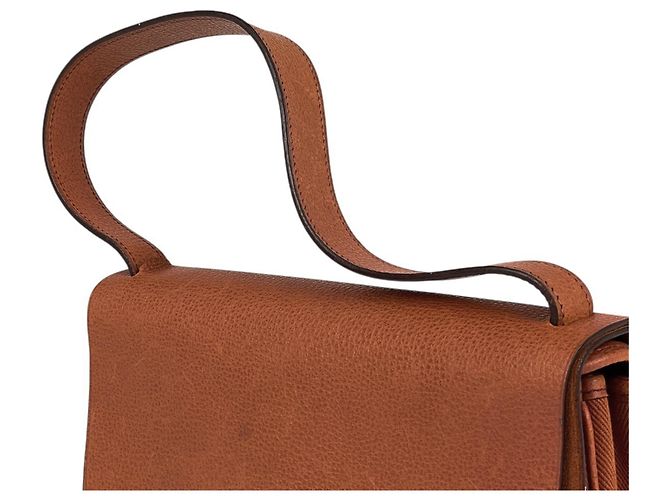 Borsa a Spalla Colorado PM di Hermès Arancione - vista 7