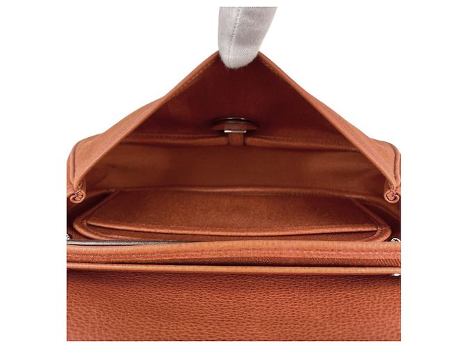 Borsa a Spalla Colorado PM di Hermès Arancione - vista 8