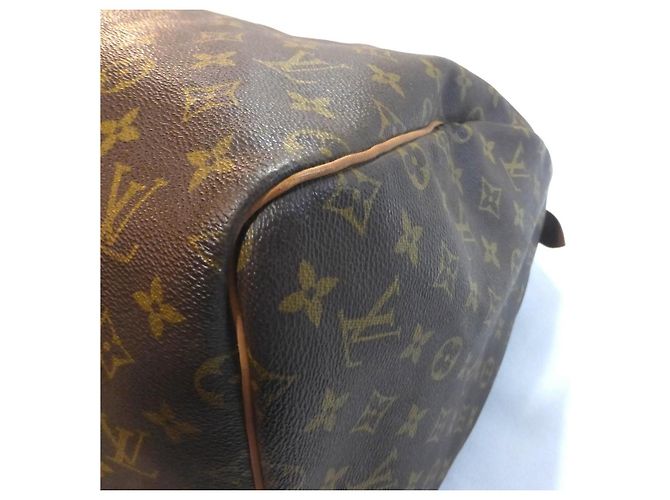 Louis Vuitton Keepall 55 Monograma - SD852 Castaño - vista 15