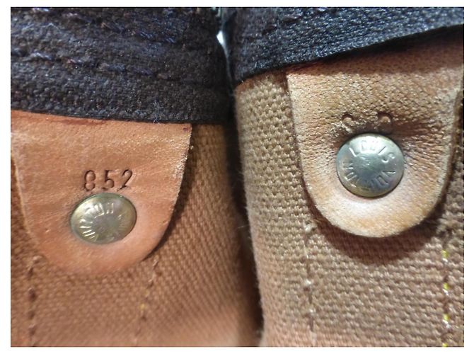 Louis Vuitton Keepall 55 Monograma - SD852 Castaño - vista 19