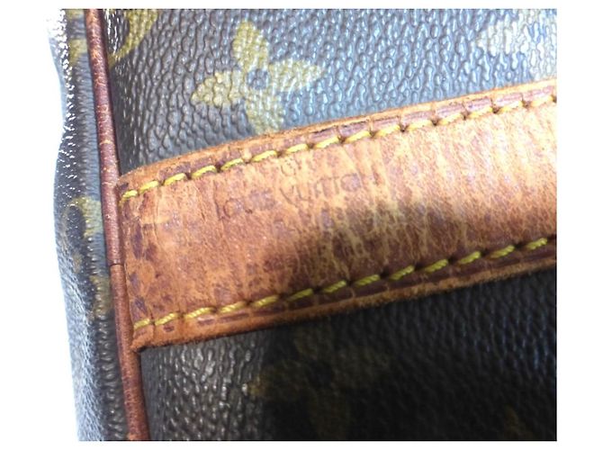 Louis Vuitton Keepall 55 borsa a spalla monogram - VI0942 Marrone - vista 15