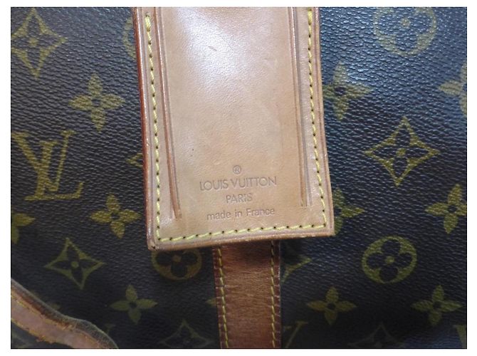 Louis Vuitton Keepall 55 borsa a spalla monogram - VI0942 Marrone - vista 3