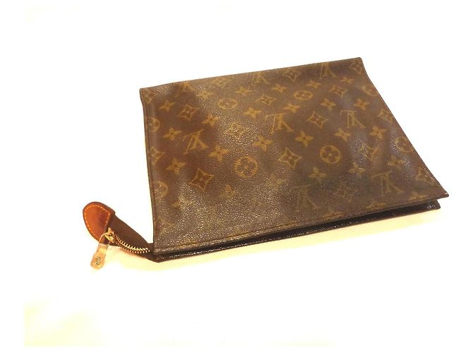 Louis Vuitton Pochette 26 Monogramma - TH0911 Marrone - vista 6