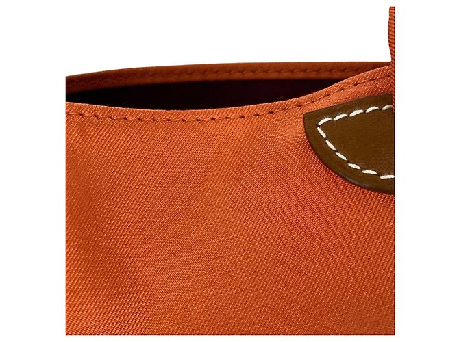 Borsa a Spalla Hermès Silky City PM Les Cannes Cane Multicolore Arancione - vista 6