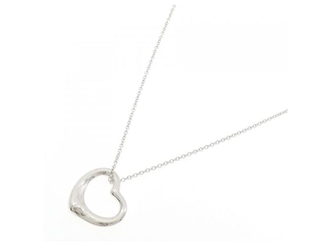 Tiffany & Co Collana Open Heart Tiffany Argento - vista 2