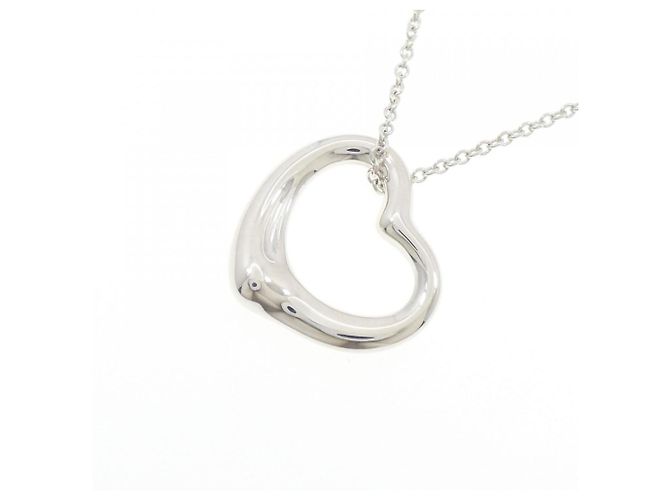 Tiffany & Co Collana Open Heart Tiffany Argento - vista 3