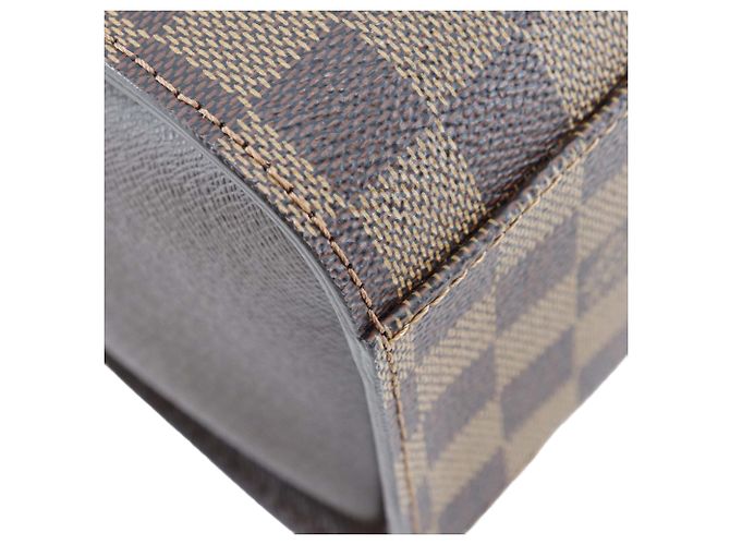 Louis Vuitton Marrone Damier Ebene Triana - vista 6