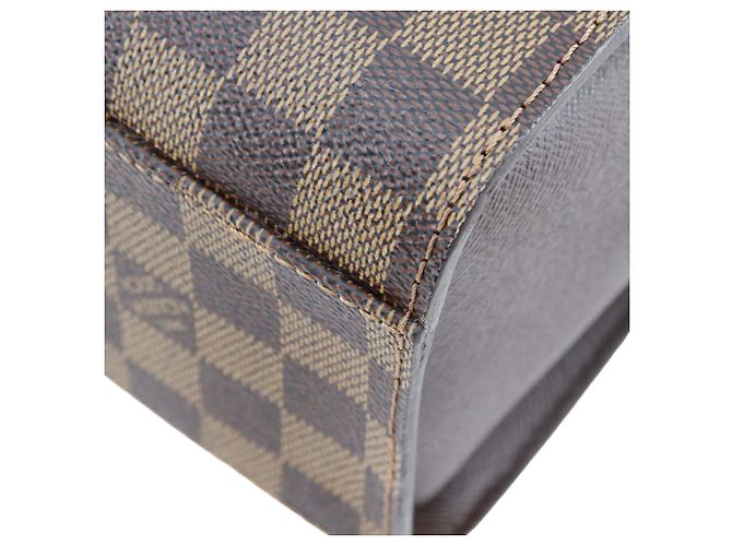 Louis Vuitton Marrone Damier Ebene Triana - vista 7