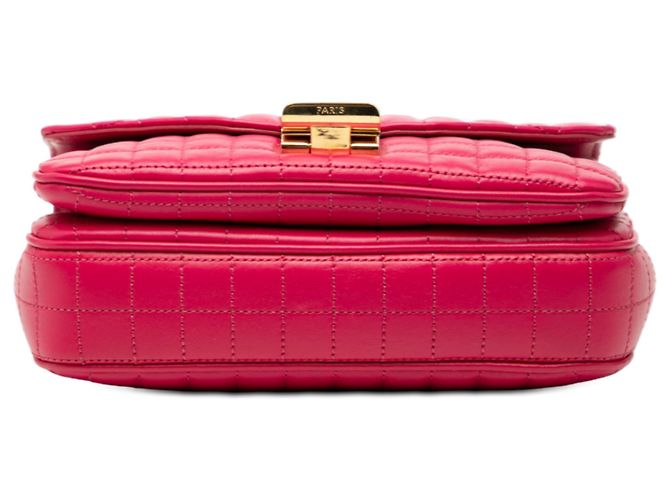 Céline Borsa C Piccola in Pelle di Vitello Trapuntata Rosa di Celine - vista 3