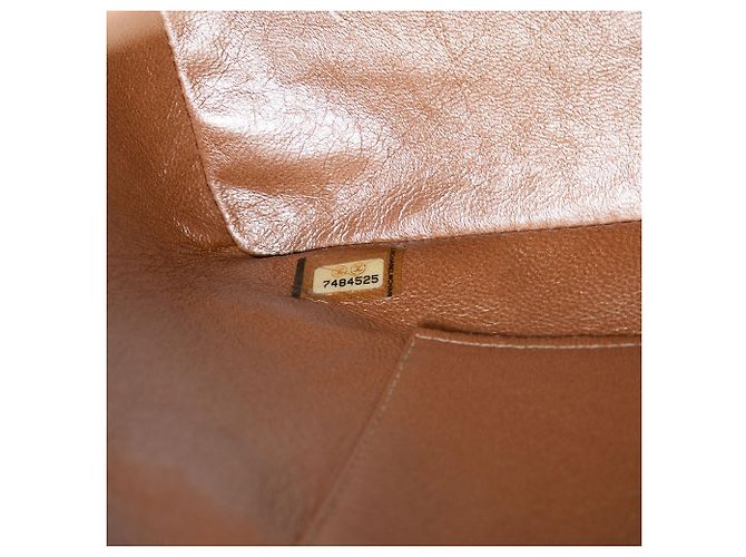 Bolso Medallion de piel de cordero marrón Chanel Castaño Beige - vista 5